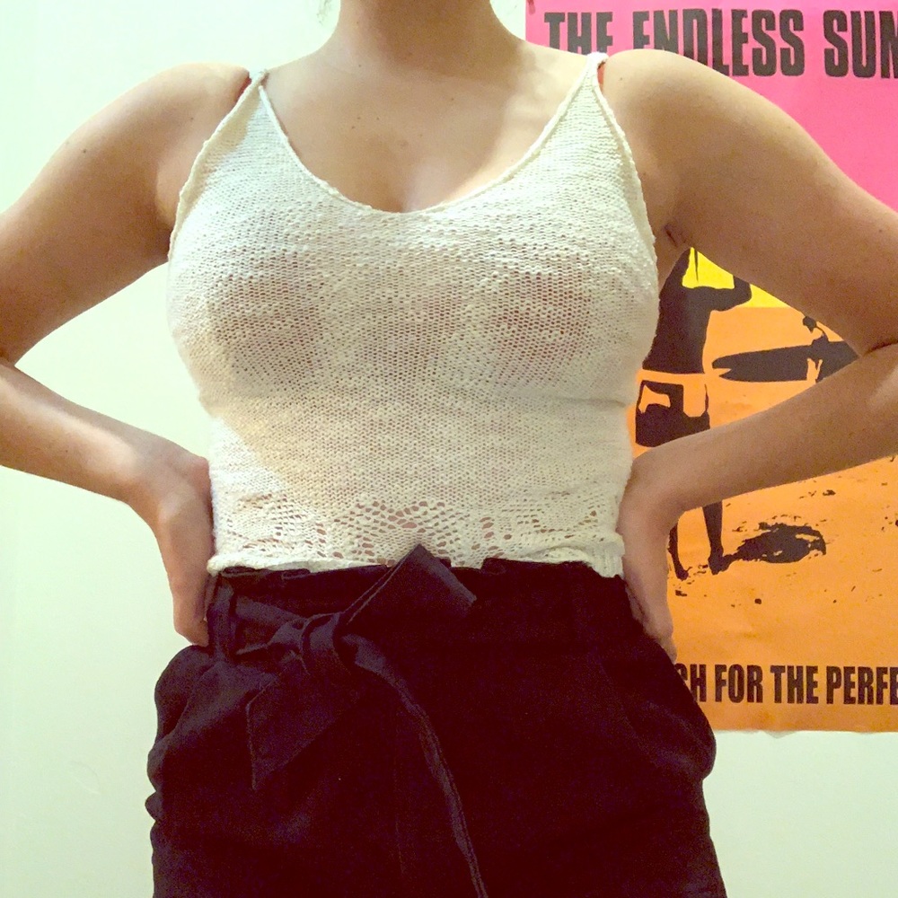 Knitted tank